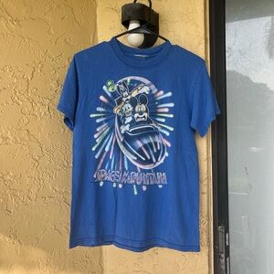 Vintage 90s Disney Space Mountain T-shirt Small
